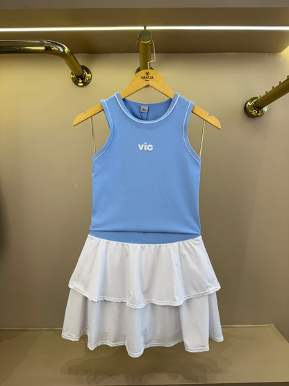 Conjunto Teen Blusa Regata e Saia Yuki - Vic Vick