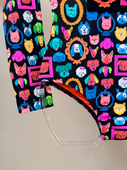 Body Infantil ML Fernanda Est Color Dog - Siri Kids