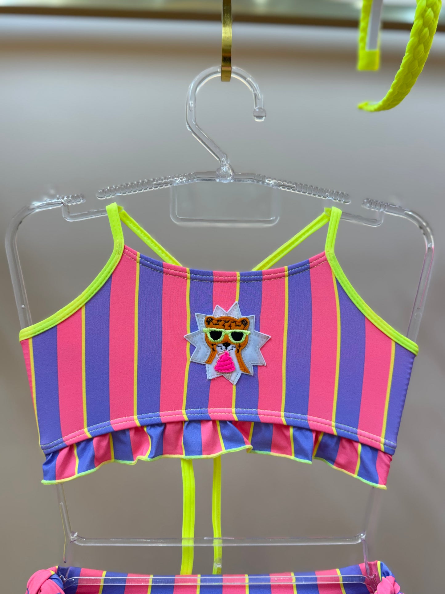Biquíni Infantil Cropped Luana Est Pop - Siri Kids