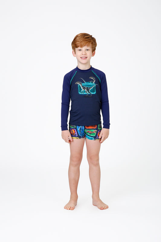 Conjunto Infantil Lucca Est. Dino On - Siri Kids