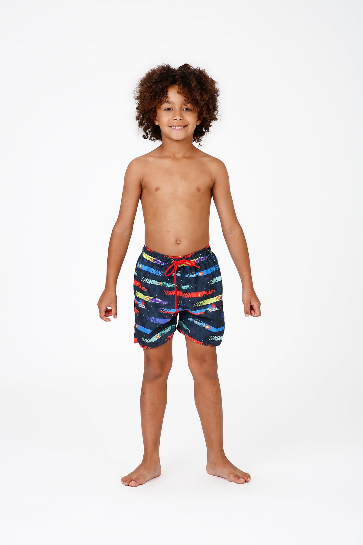 Shorts Infantil Bruno Est. Race - Siri Kids