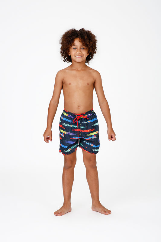 Shorts Infantil Bruno Est. Race - Siri Kids