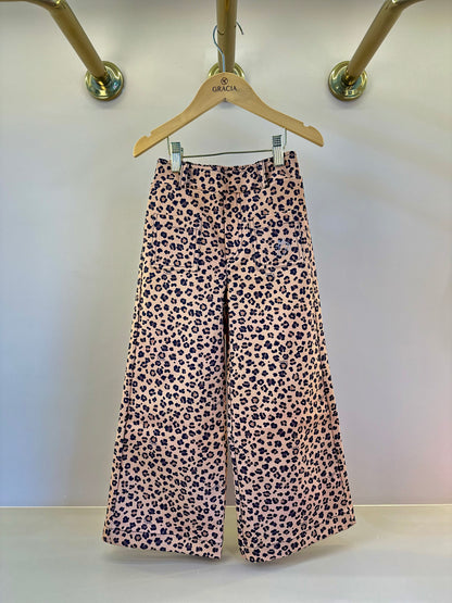 Calça Infantil Sarja Reta Bolsos Oncinha - Pituchinhus