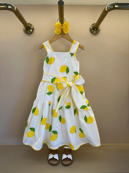 Vestido Infantil Limão Soleil - Animê