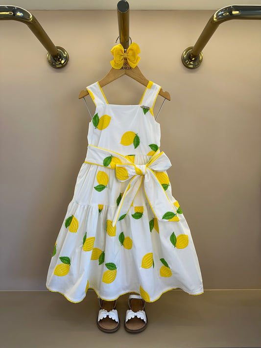 Vestido Infantil Limão Soleil - Animê