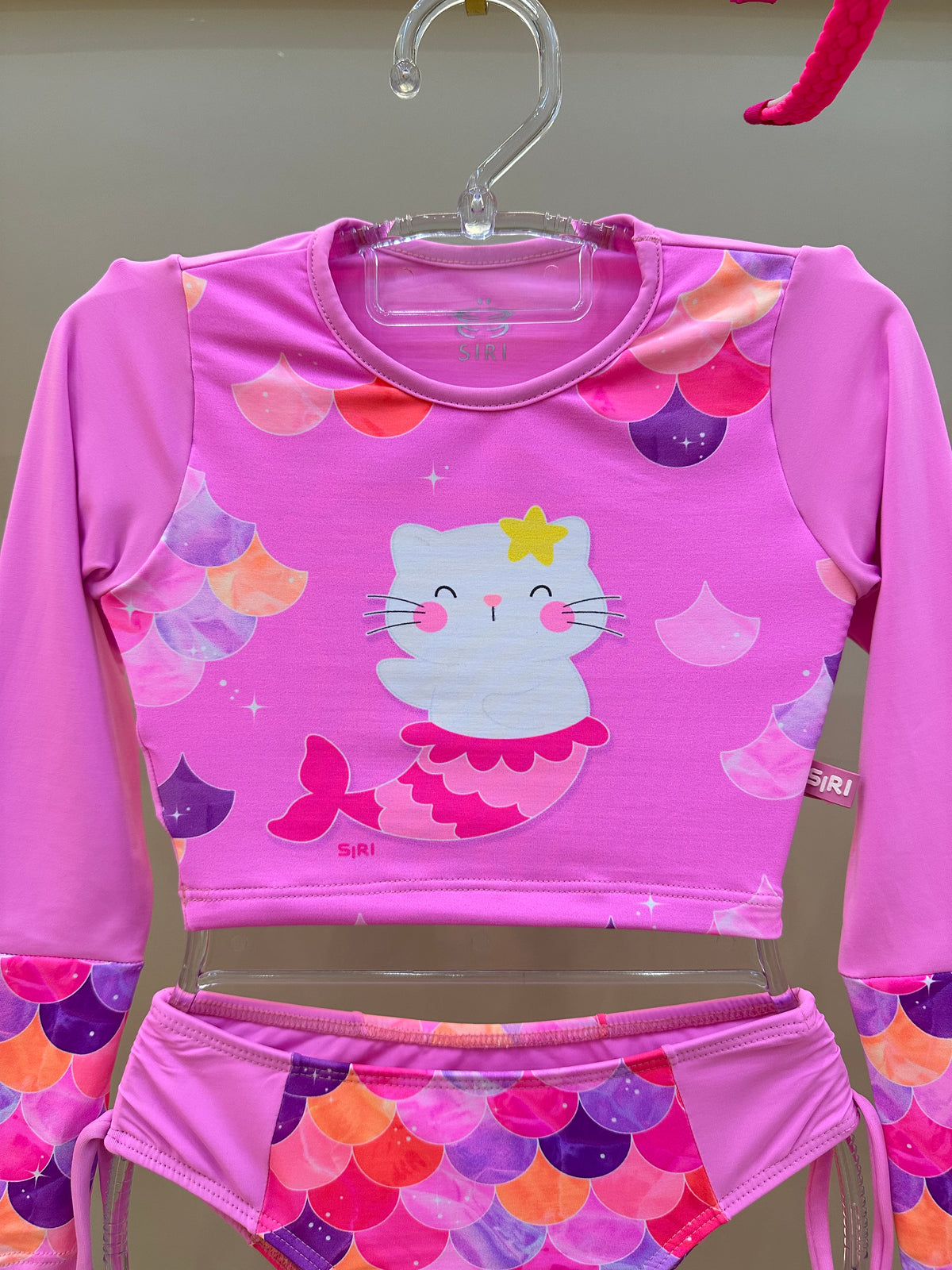 Biquíni Infantil Cropped Gabi Est. Catfish - Siri Kids