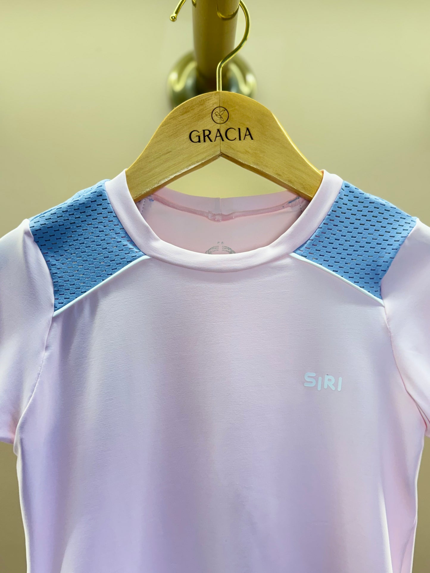 Blusa Infantil Laila Tenista Rosa - Siri Sport