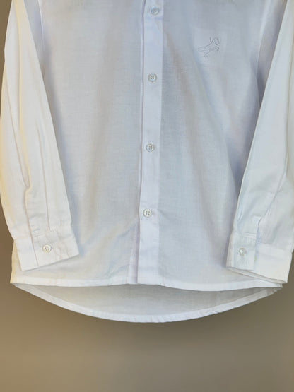 Camisa ML Oxfordine Branca Dame