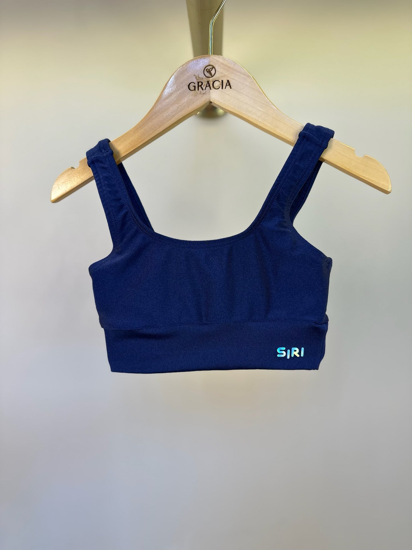 Conjunto Infantil Top Luciana Trilobal e Saia-shorts Larissa New Trip Marinho - Siri Sport