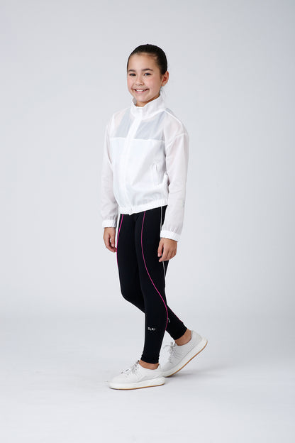 Conjunto Infantil Corta Vento Dani Tecnology e Legging Fuseau Lara Maxxi Diversão - Siri Sport