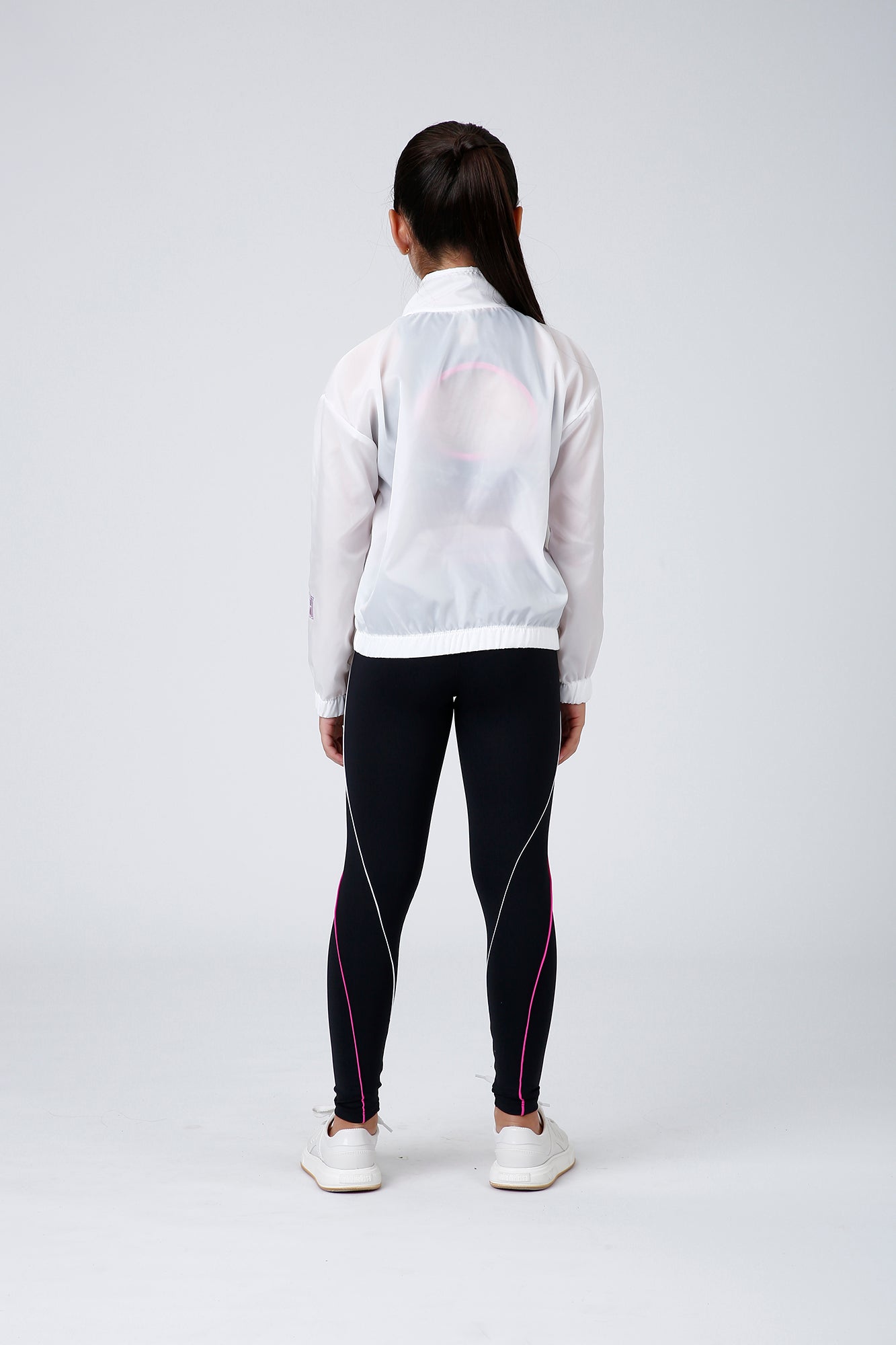 Conjunto Infantil Corta Vento Dani Tecnology e Legging Fuseau Lara Maxxi Diversão - Siri Sport