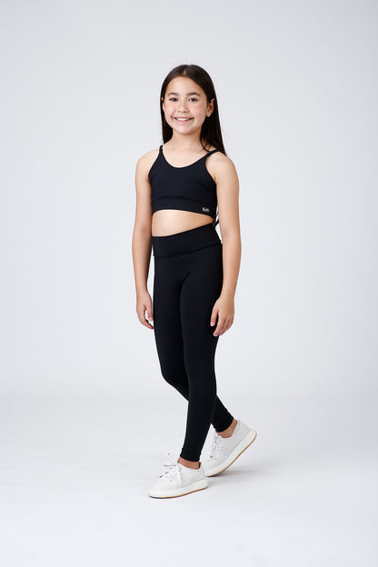 Conjunto Infantil Top Sara Maxxi e Legging Basic Maxxi Diversão - Siri Sport