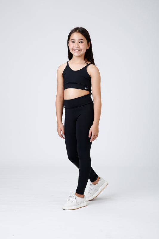 Conjunto Infantil Top Sara Maxxi e Legging Basic Maxxi Diversão - Siri Sport - Pré Venda