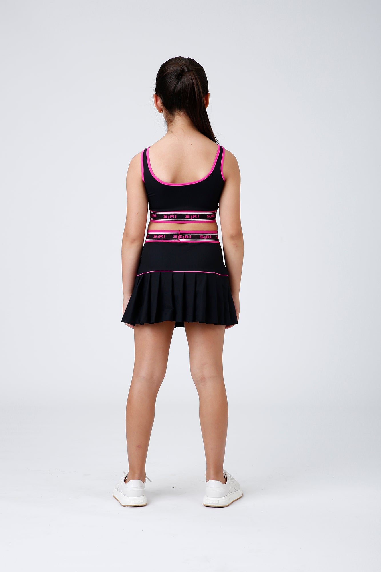 Conjunto Infantil Cropped Bia Balance e Saia Infantil Bia Balance Diversão - Siri Sport