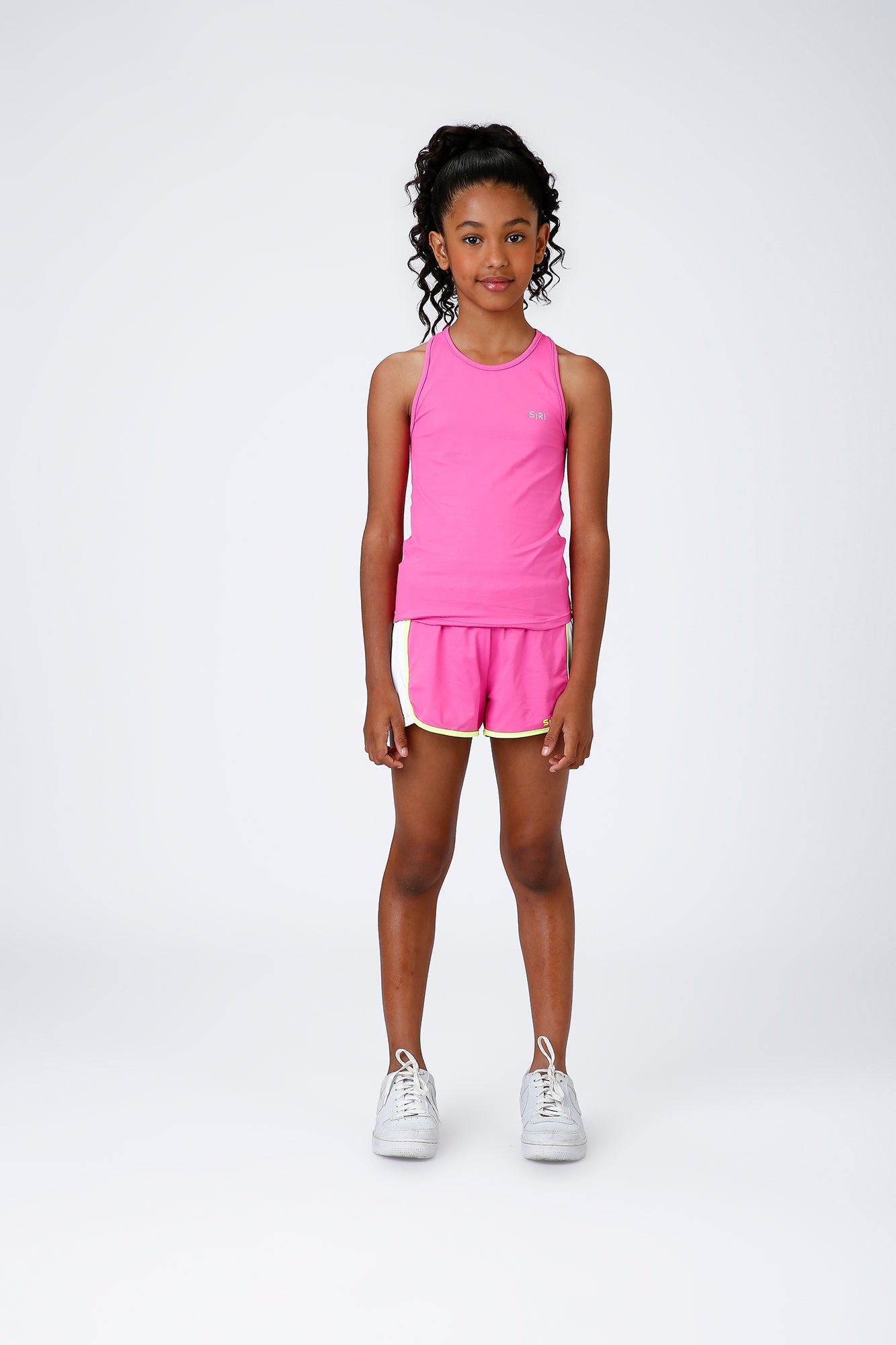 Conjunto Infantil Regata Sara Dry e Shorts Sara Dry Badminton - Siri Sport