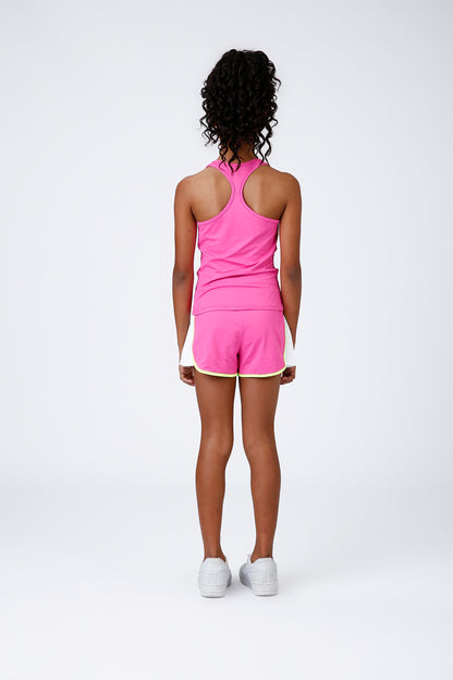 Conjunto Infantil Regata Sara Dry e Shorts Sara Dry Badminton - Siri Sport