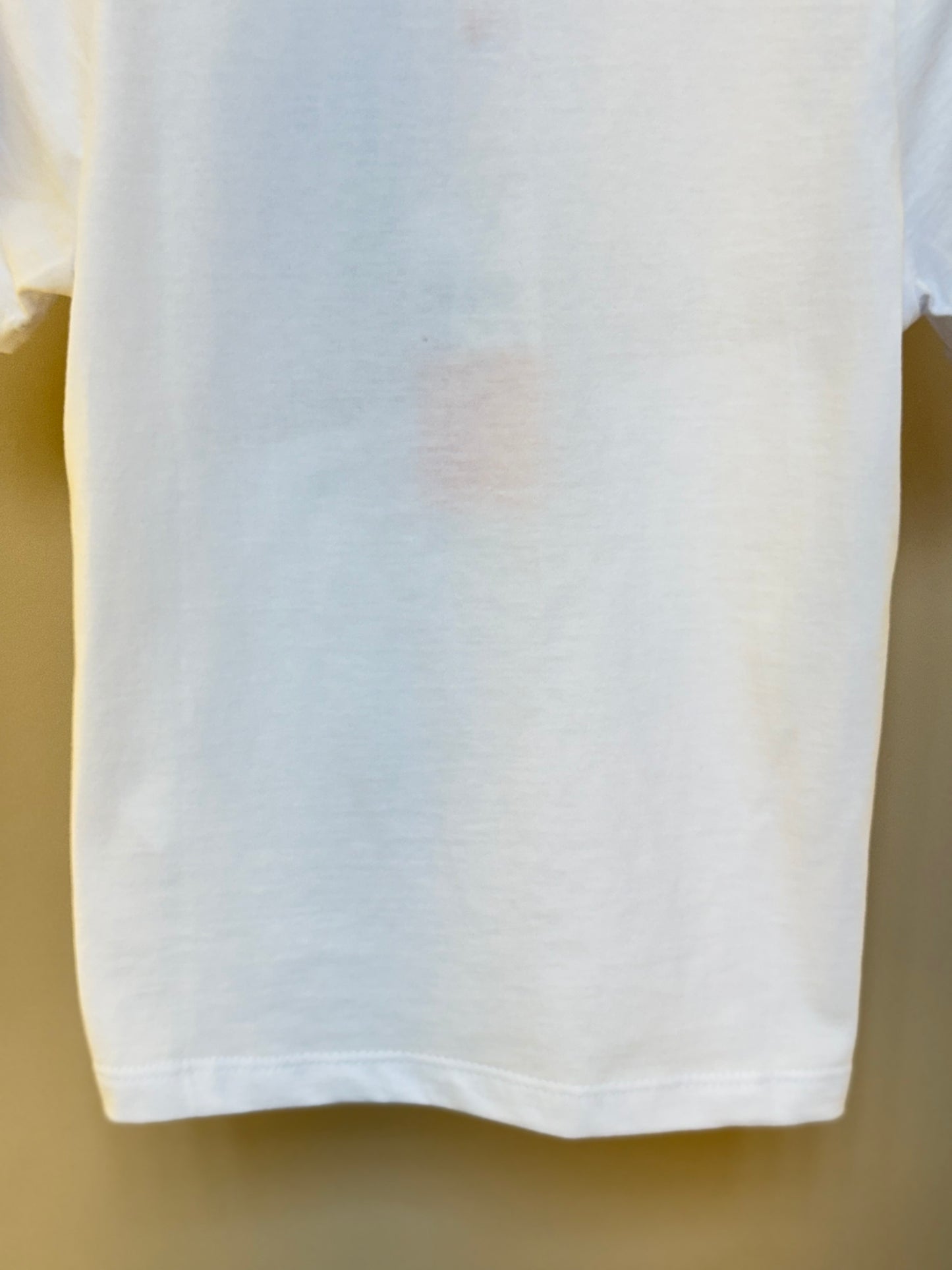 Camiseta Infantil Meia Malha Penteada com Bolso Branca - Um Mais Um