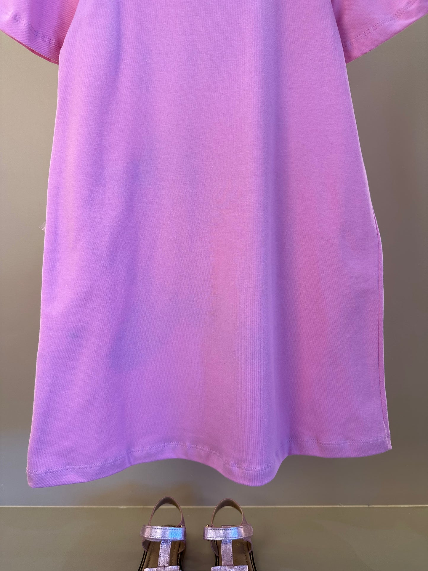 Vestido Infantil Estampa Daisy Duck Saia de Tule - Momi