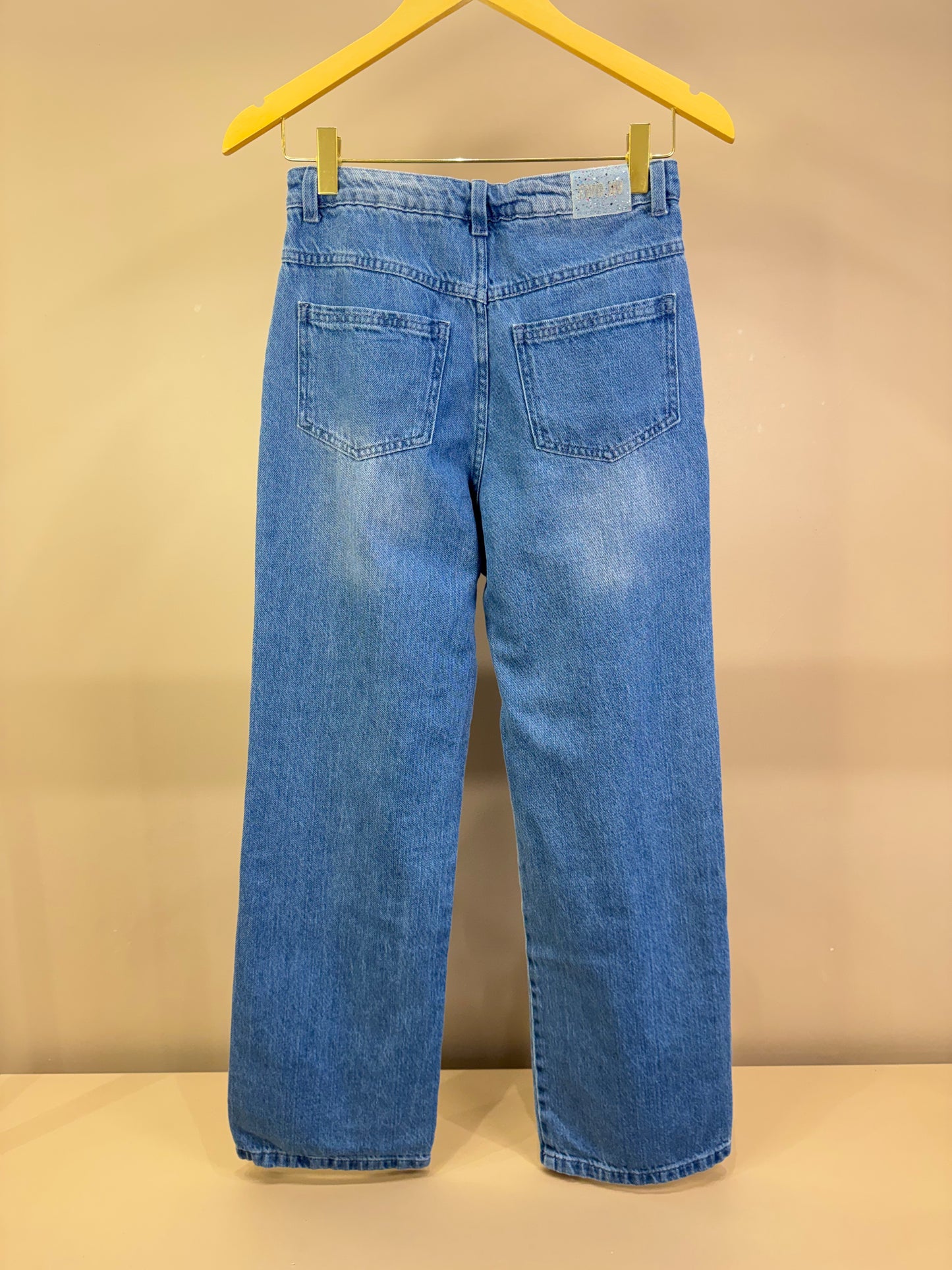 Calça Jeans Teen com Puídos - Two In