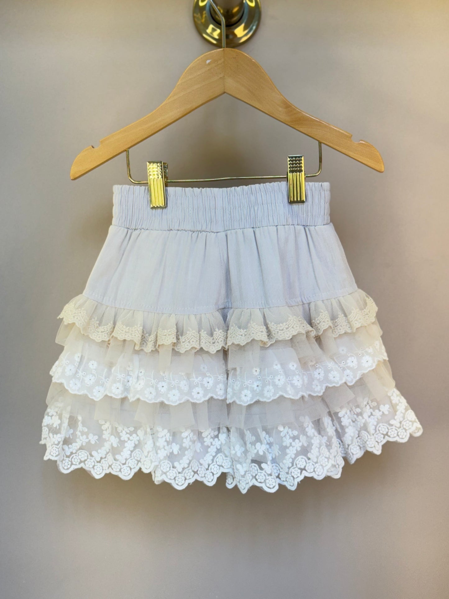 Saia-shorts Infantil Conceito Mix de Babados - Pituchinhus