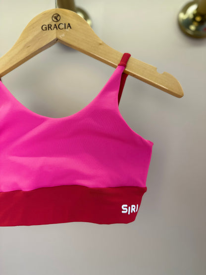 Conjunto Infantil Top Sara Maxxi e Shorts Dani Oncinha Pink - Siri Sport
