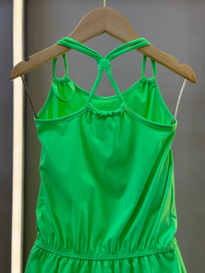 Vestido Infantil Cris Verde - Siri Kids