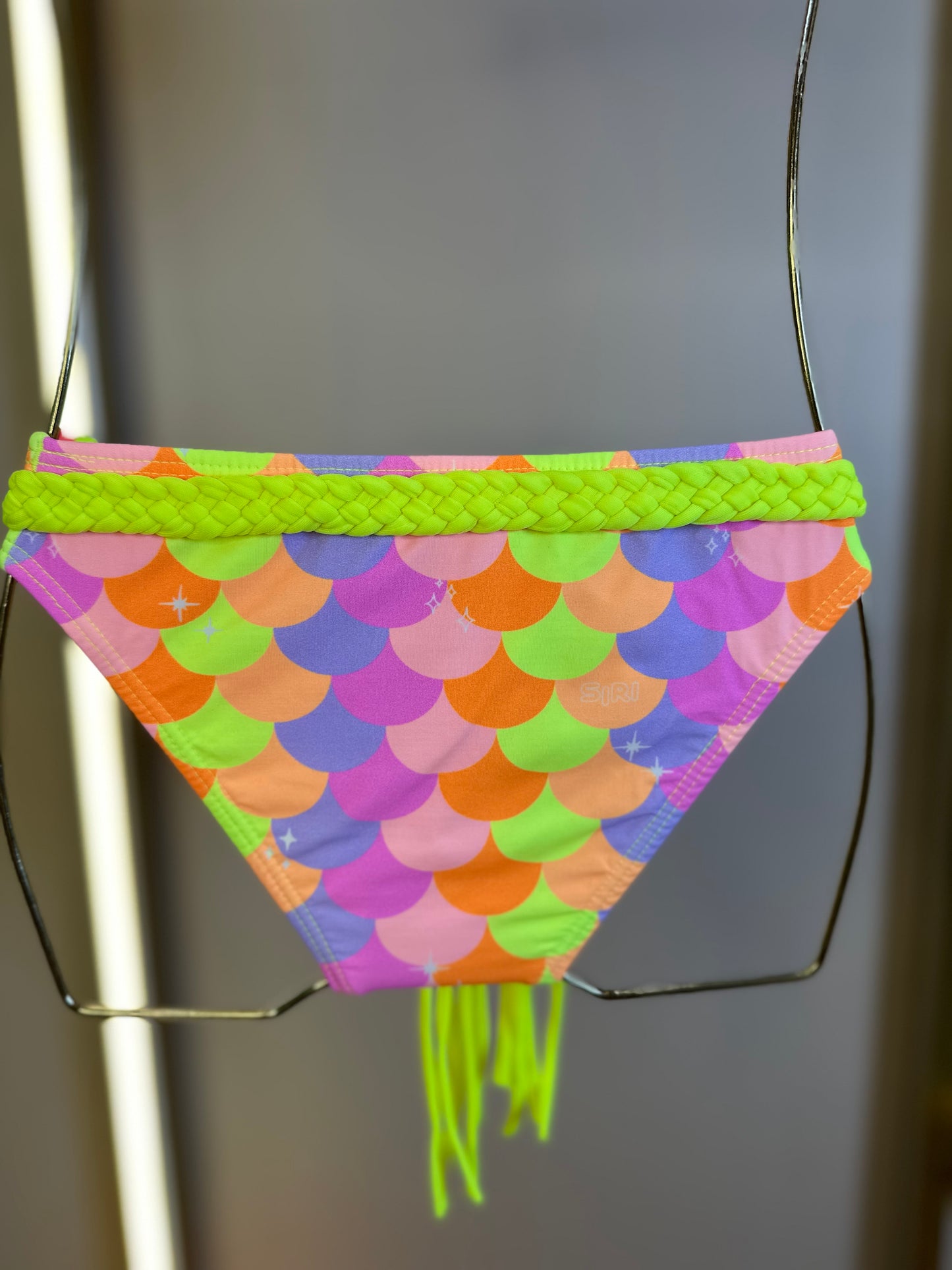 Biquíni Infantil Faixinha Fernanda Sereia Candy - Siri Kids