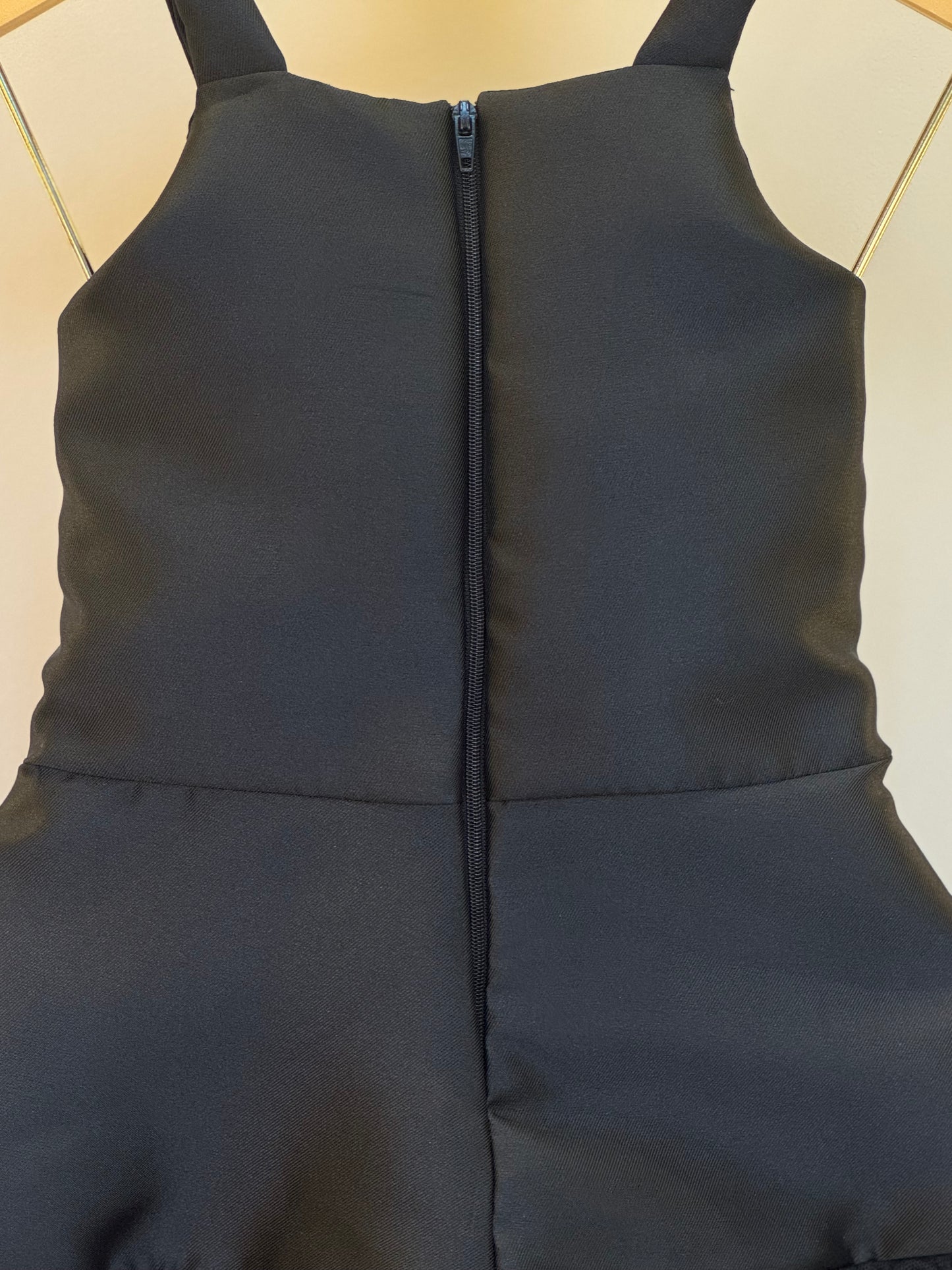 Vestido Infantil Zibeline com Tule e Strass - Petit Cherie