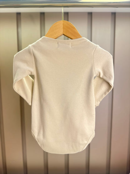 Body Bebê Suedine Algodão ML Trio Teddy - Dame