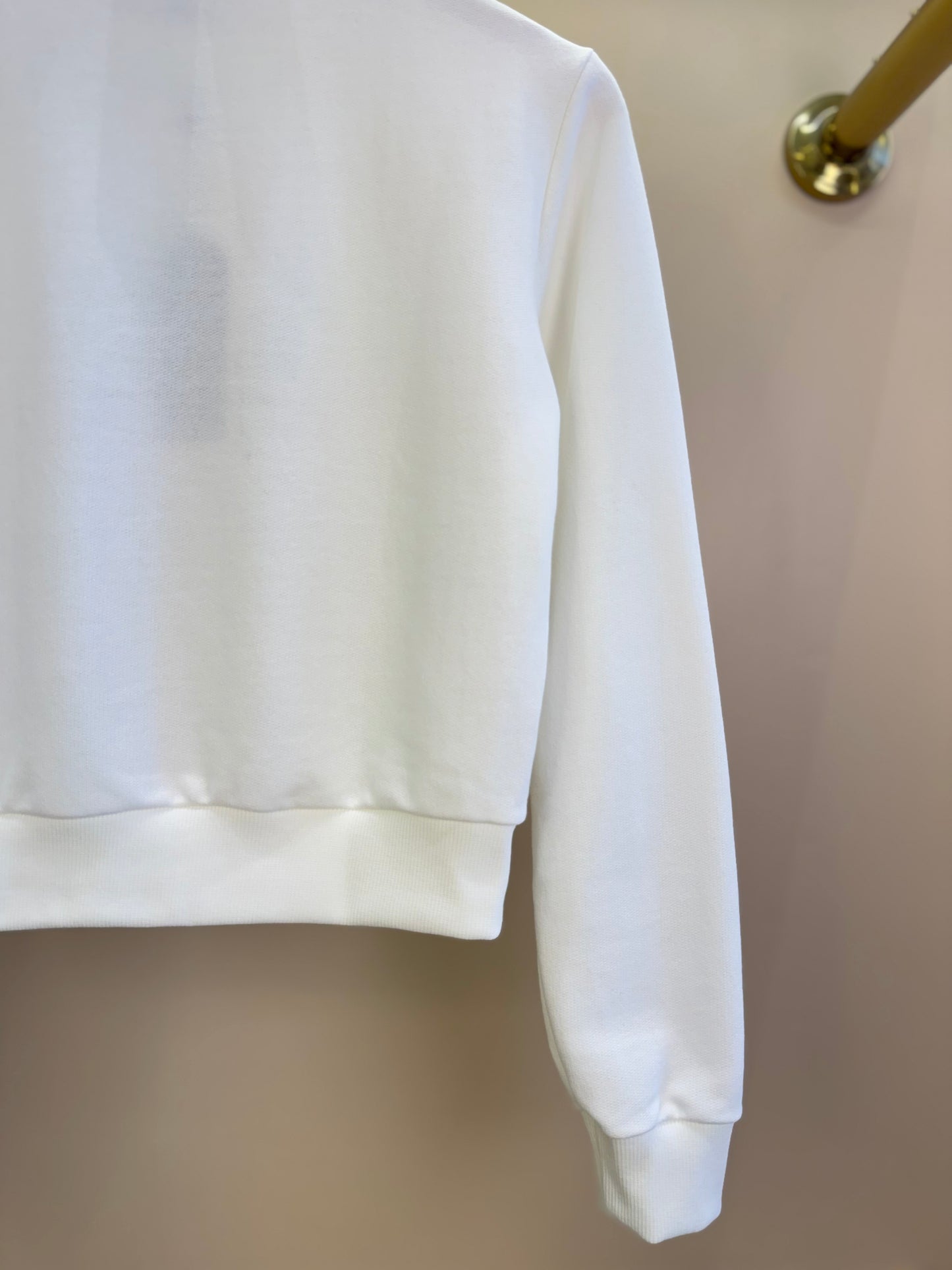 Blusa Moletom Teen Ursinha College Off White - Two In