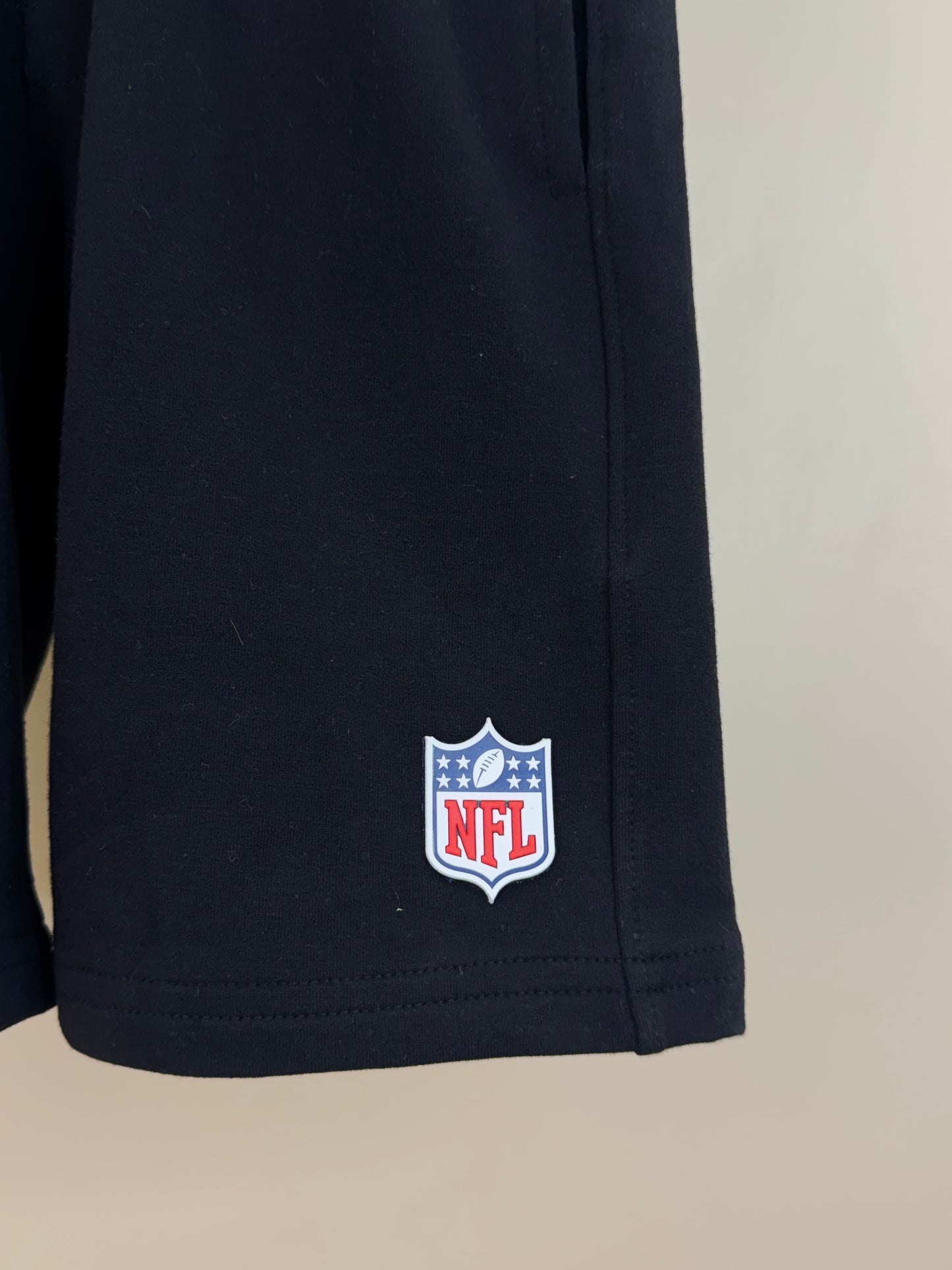 Bermuda Infantil Futebol NFL Preta - Dame