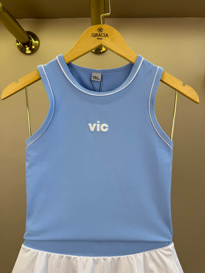 Conjunto Teen Blusa Regata e Saia Yuki - Vic Vick