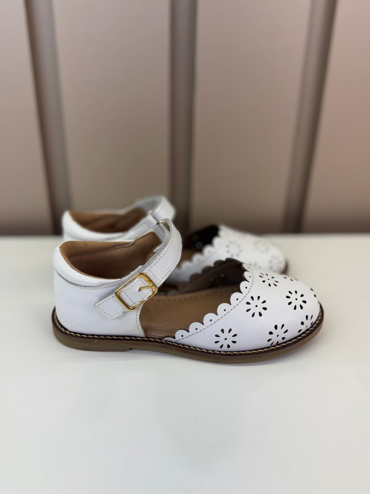Sandália Infantil Crystall Branco - Gracia