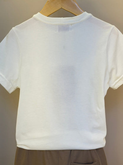 Camiseta Infantil Algodão Teddy Natal MC - Dame