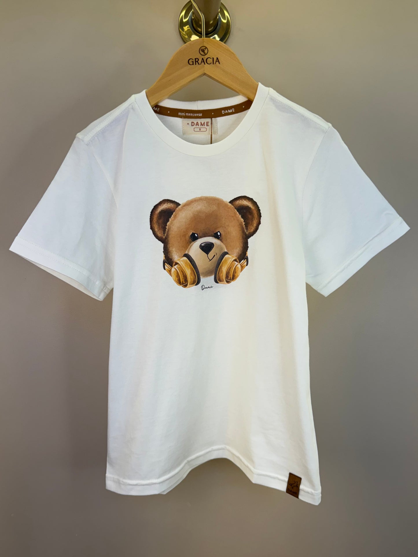 Camiseta Infantil Teddy Fone Off - Dame