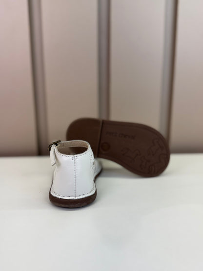 Sapato Infantil Patinete Branco - Petit Cheval