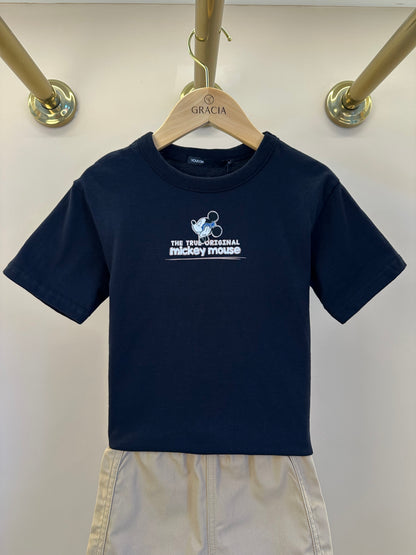 Conjunto Infantil T - Shirt Disney Mickey Mouse e Bermuda - Youccie