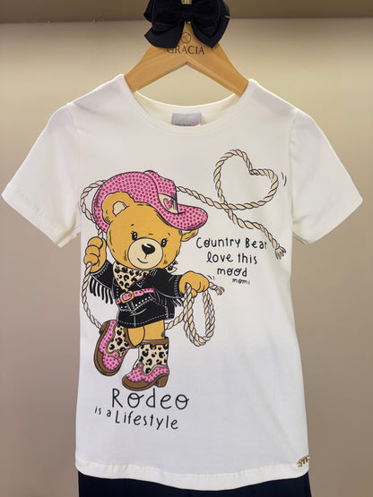 Conjunto Infantil Blusa CountryBear e Legging - Momi