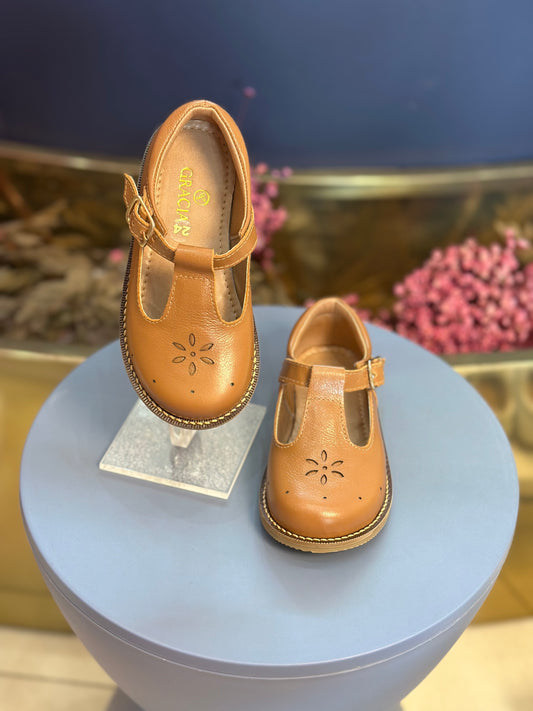Sapato Infantil Isabela Caramelo - Gracia