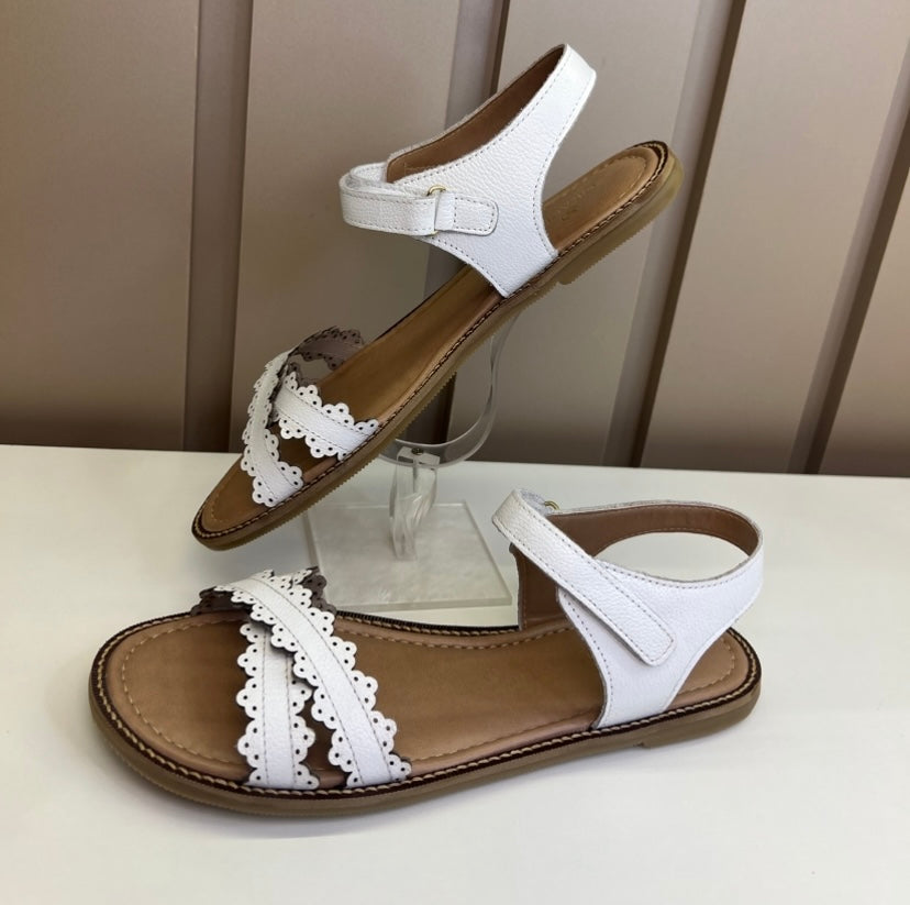 Sandália Infantil Valentina Branca - Gracia