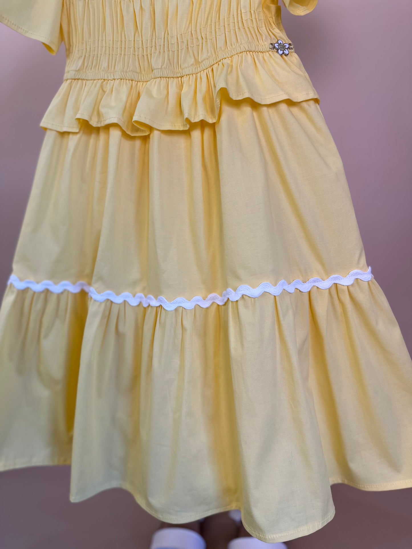 Vestido Infantil Algodão Petit Sunny - Momi