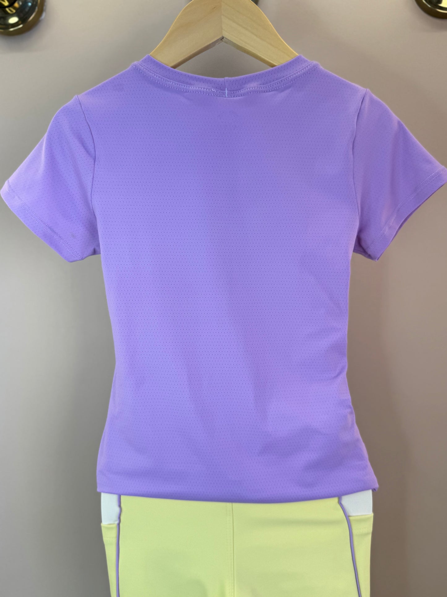 Conjunto Infantil Blusa Maria Walk Strach Diversão e Bermuda Isis Silk Diversão - Siri Sport