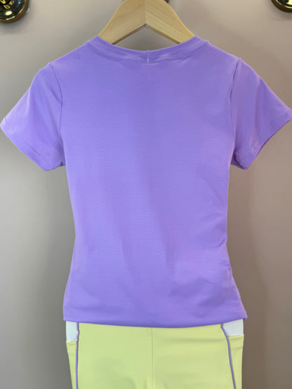 Conjunto Infantil Blusa Maria Walk Strach Diversão e Bermuda Isis Silk Diversão - Siri Sport