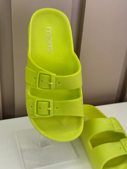 Sandália Infantil Birken Lima Neon - Momi