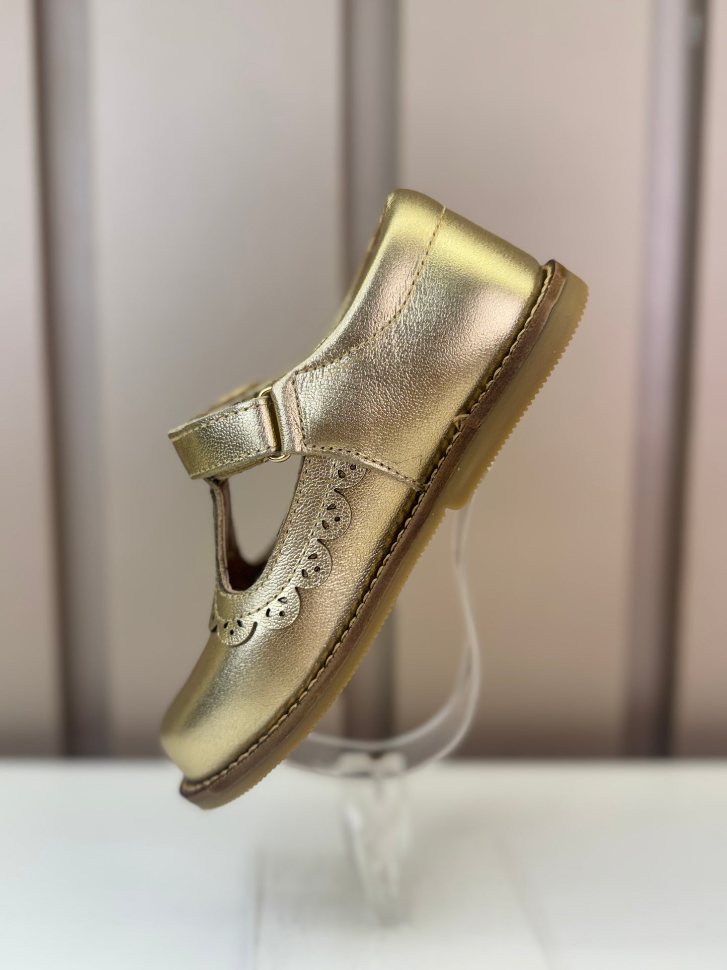 Sapato Infantil Serena Dourado - Gracia