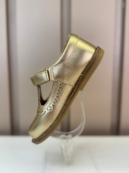 Sapato Infantil Serena Dourado - Gracia