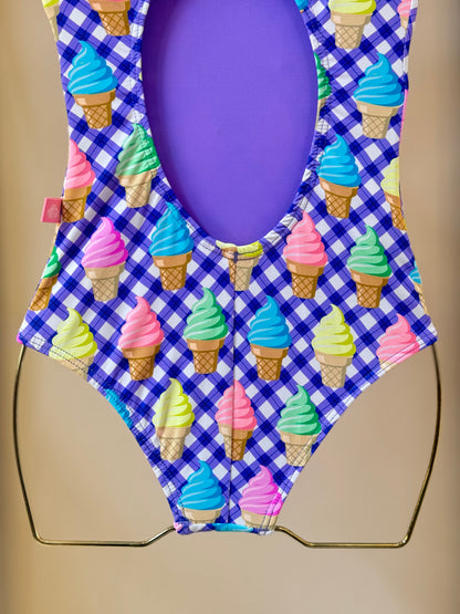 Maiô Infantil Carolina Ice Cream - Siri Kids