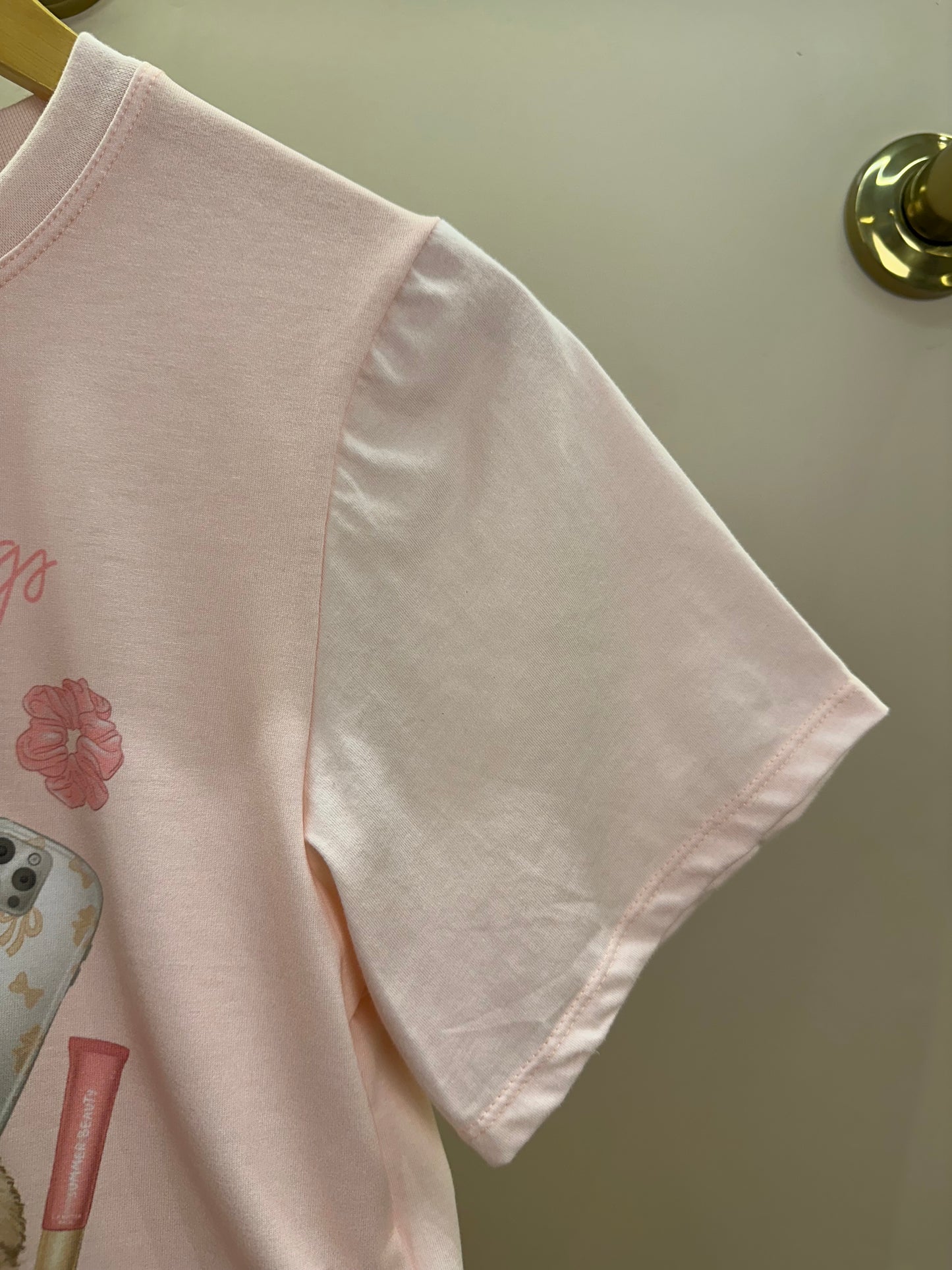 Pijama Teen Blusa e Short Rosa Claro - Vic Vick