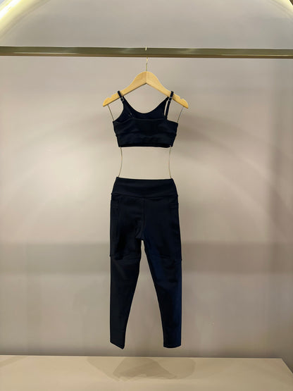 Conjunto Infantil Top Sara Maxxi e Legging Basic Maxxi Diversão - Siri Sport