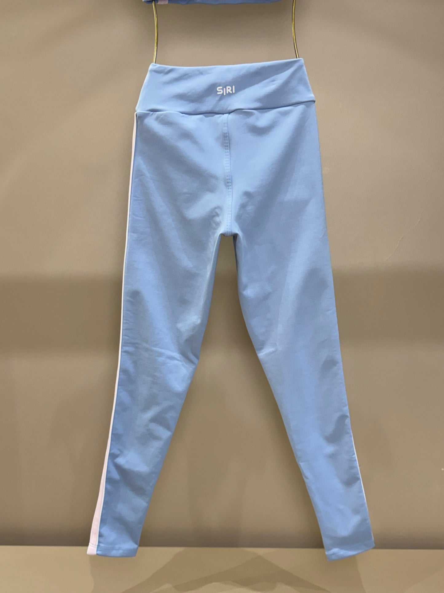 Conjunto Infantil Top Jessica Tenista Azul e Legging Fuseau Jessica Tenista Azul - Siri Sport